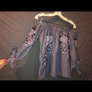 Off shoulder blouse